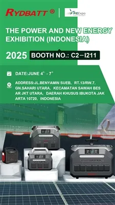 Rydbatt go dtí an chéad uair ag 2025 Indinéis Power agus New Energy Experimition